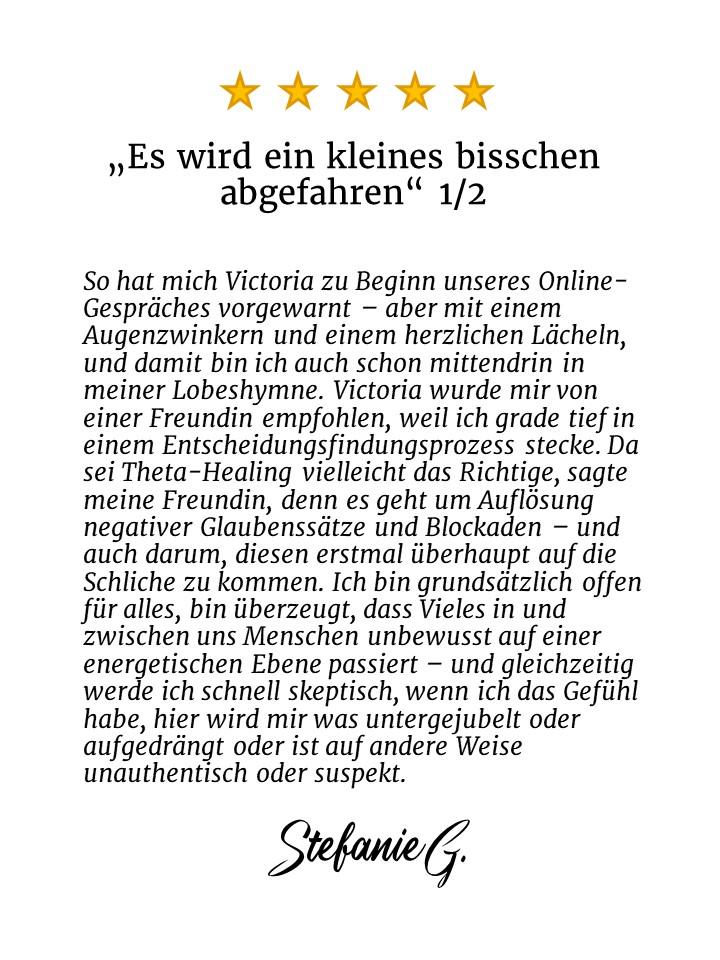 Start 3 rezension victoria keil thetahealing 3